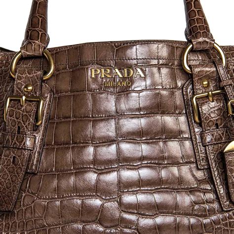 handbag prada crocodile bag|prada crocodile bag for sale.